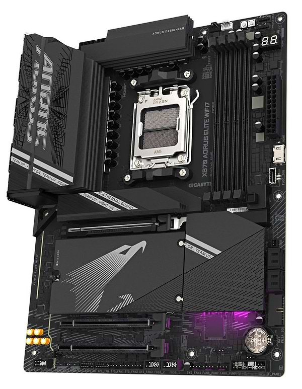 Фото - Материнская плата Gigabyte X870 AORUS ELITE WIFI7 DDR5