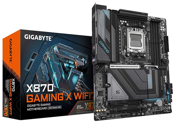 Фото - Материнська плата Gigabyte X870 GAMING X WIFI7 DDR5