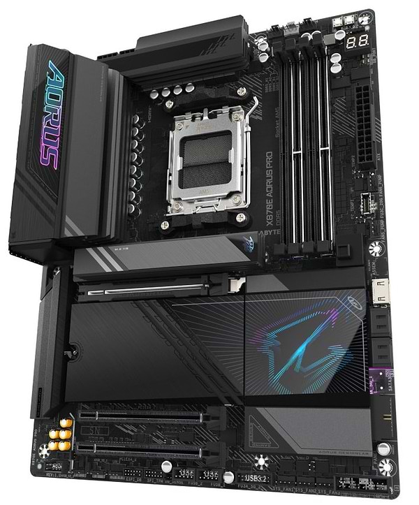 Фото - Материнская плата Gigabyte X870E AORUS PRO DDR5