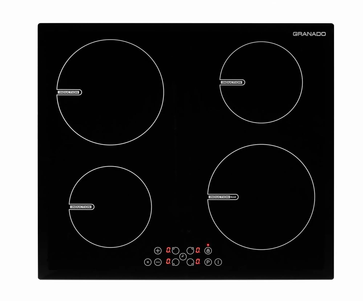 Варочная панель электрическая GRANADO GIH 614 Black Glass - Фото 1