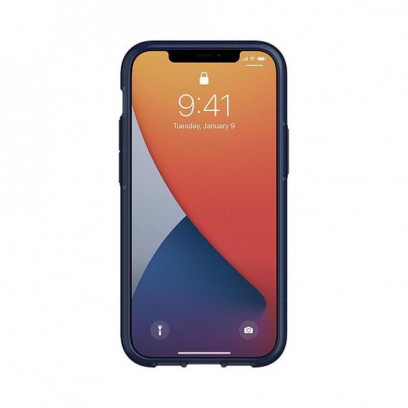 Фото - Чохол для смартфону Griffin Survivor Clear for iPhone 12 Pro Max Navy (GIP-052-NVY)