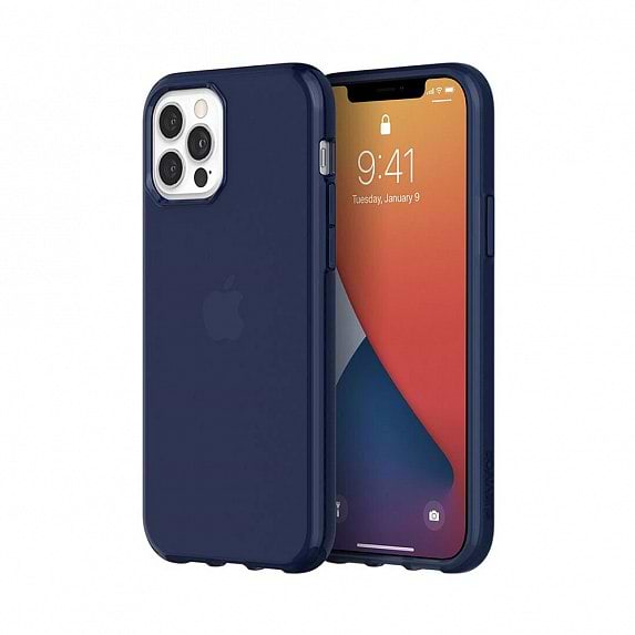Фото - Чохол для смартфону Griffin Survivor Clear for iPhone 12 Pro Max Navy (GIP-052-NVY)