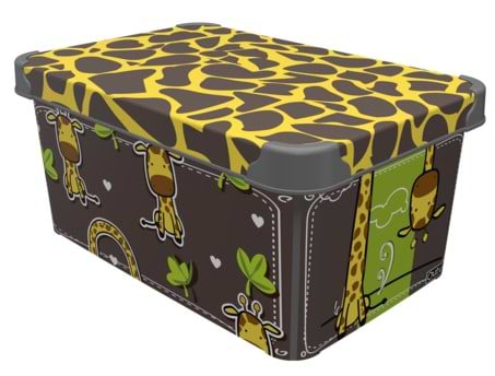 Фото - Короб для хранения Qutu Style Box с/к Giraffe 10 л