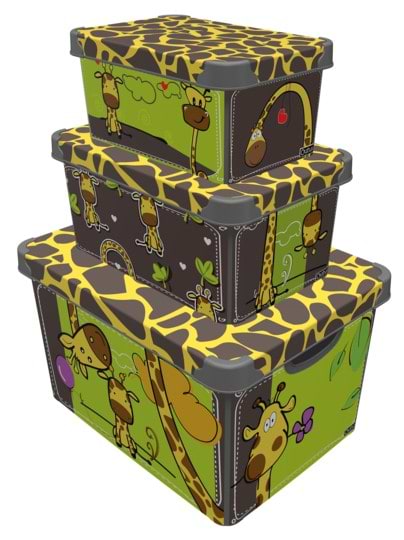 Фото - Короб для хранения Qutu Style Box с/к Giraffe 10 л