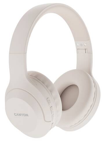 Фото - Наушники полноразмерные беспроводные Canyon BTHS-3 Beige (CNS-CBTHS3BE)