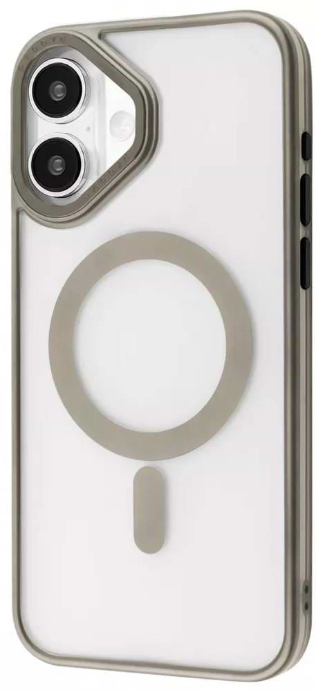 Чехол для смартфона Proove Blur Case with Magnetic Ring iPhone 16 Natural Titanium (PCBCIP160027) - Фото 1