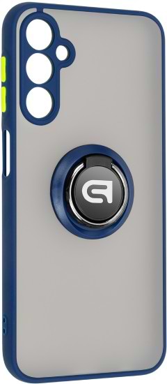 Чохол для смартфону
 Armorstandart Frosted Matte Ring for Samsung A24 4G (A245) Navy Blue (ARM68897) - Фото 1