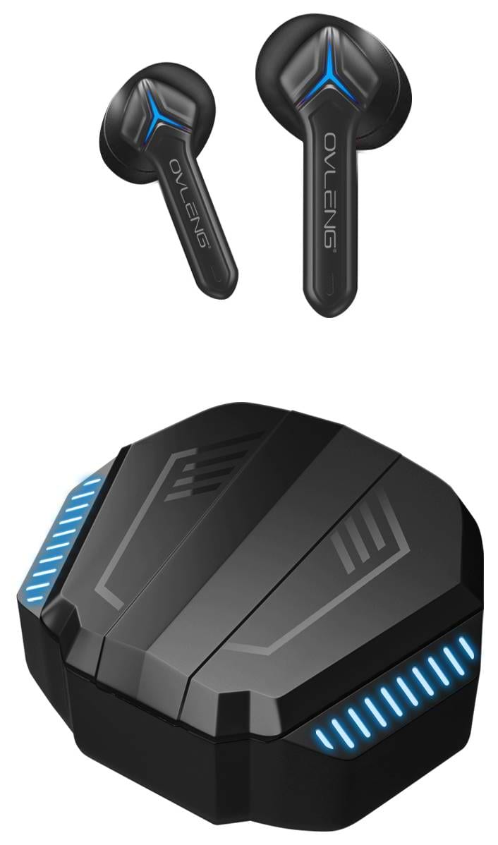 Наушники вкладыши беспроводные TWS Ovleng W60 Black (OVLTWSGEW60B) - Фото 1