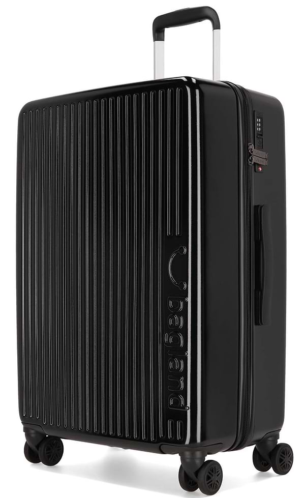 Фото - Валіза Bagland WAVE Medium 63 л. чорний (1143221834)