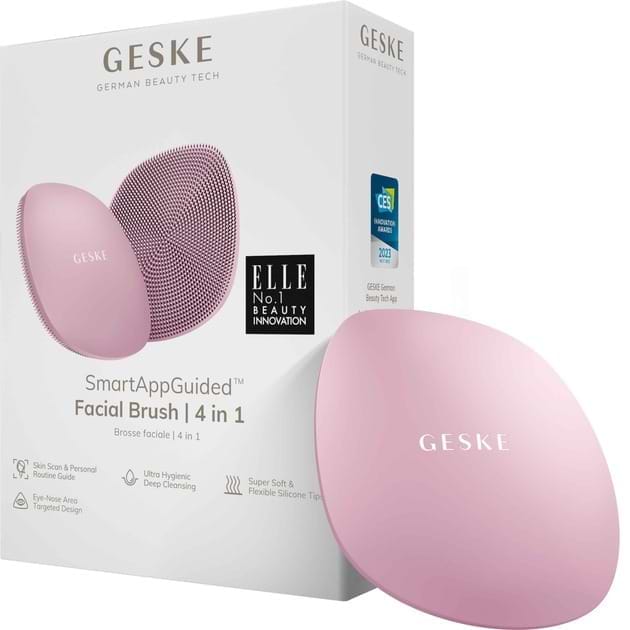 Купить Щетка для чистки лица GESKE Facial Brush 4 в 1 (GK000018PK01) - Фото 1 Щетка для чистки лица GESKE Facial Brush 4 в 1 (GK000018PK01) - Фото 1