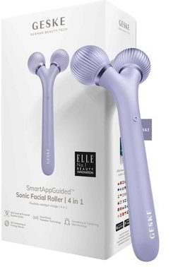 Електронний звуковий ролик для обличчя GESKE Sonic Facial Roller 4 в 1 (GK000040PL01)