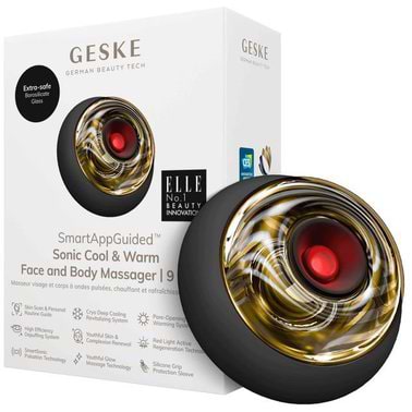 Масажер для обличчя GESKE Sonic Cool & Warm Face and Body Massager 9 в 1 (GK000699GY01)