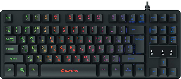 Фото - Клавиатура проводная игровая GamePro Nitro GK537 USB