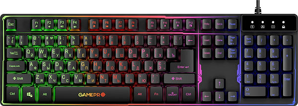 Фото - Клавіатура дротова ігрова GamePro Nitro+ (GK576)