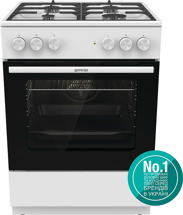 Фото - Плита газова Gorenje GK 6A40 WFFM