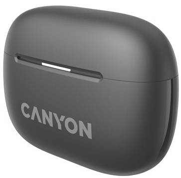 Фото - Навушники вкладиші бездротові TWS Canyon OnGo TWS-10 ANC ENC Black (CNS-TWS10BK)
