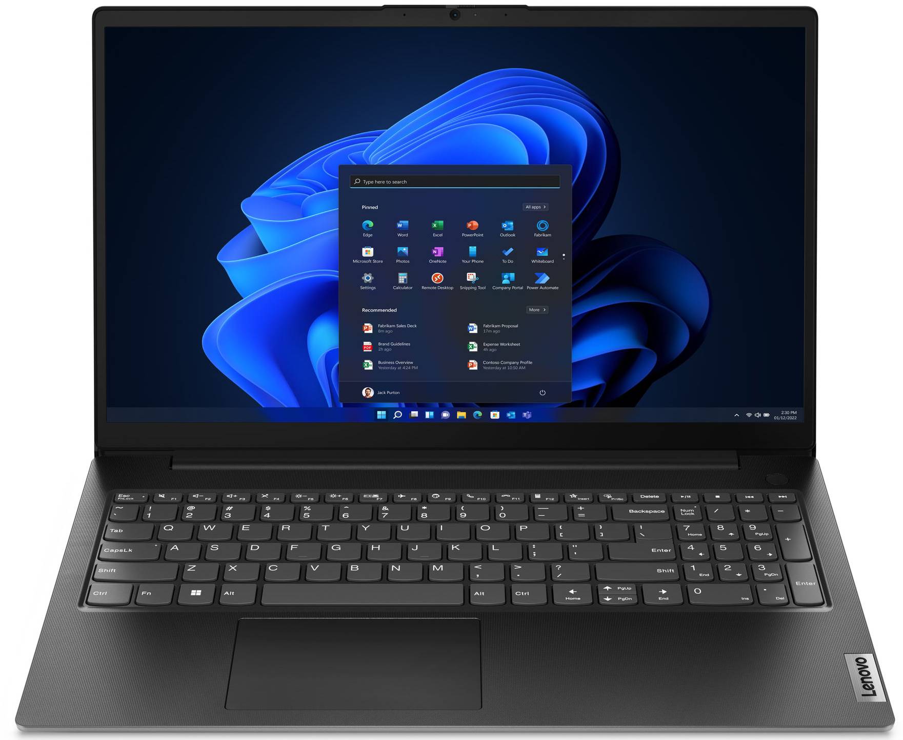 Ноутбук Lenovo V15 G4 AMN (82YU00Y6RA) Business Black - Фото 1