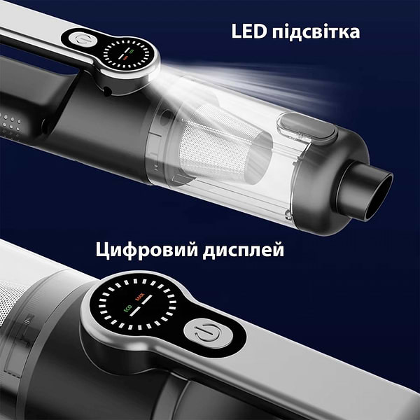 Фото - Автомобільний пилосос Aspiring Gale 4 Blow air Wireless and Cord 17000 Pa (GL16P12K)