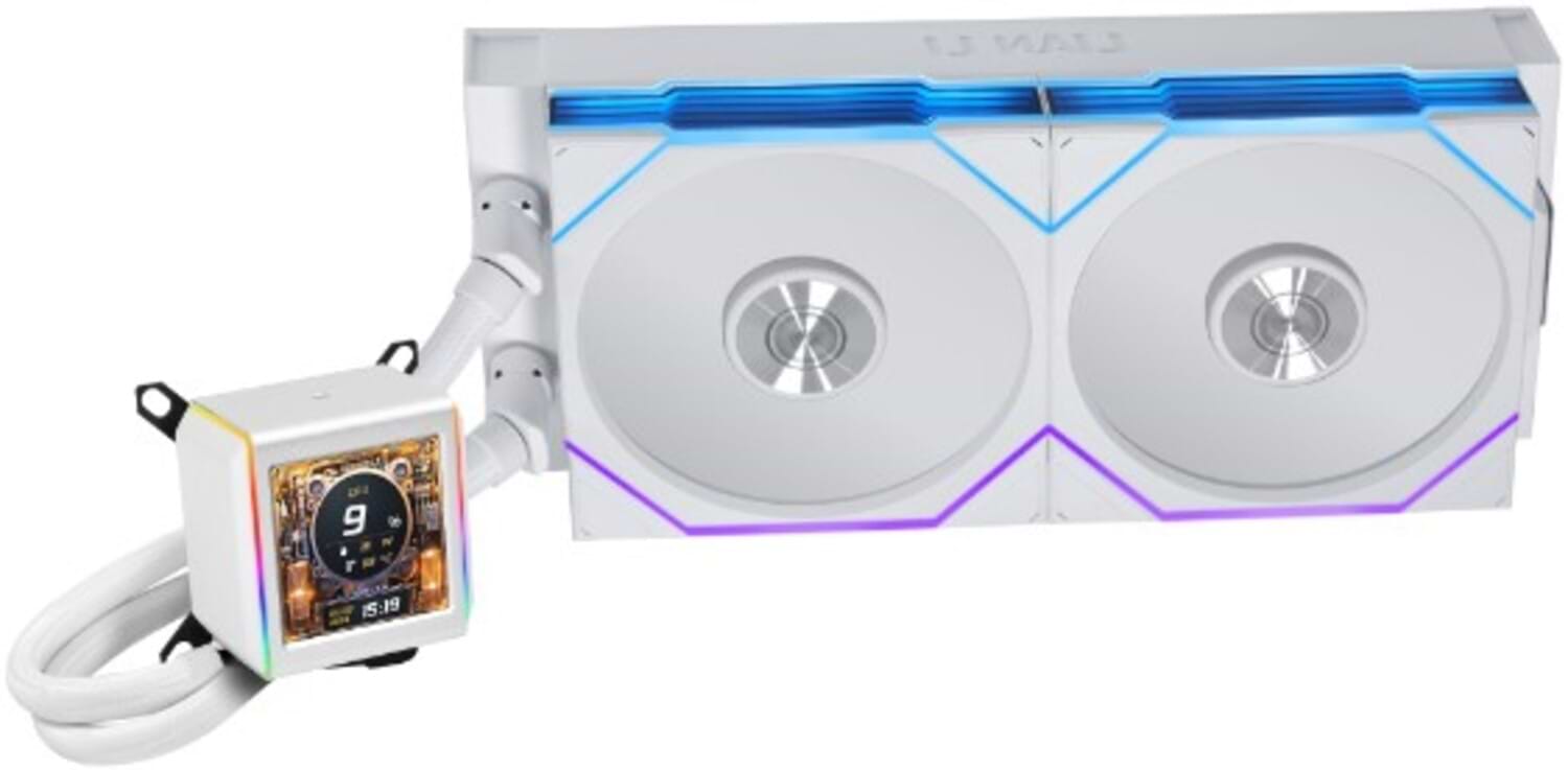 Водяная система охлаждения Lian Li Galahad GA II LCD TL 280 White (G89.GA2ALCD28TLW.00)