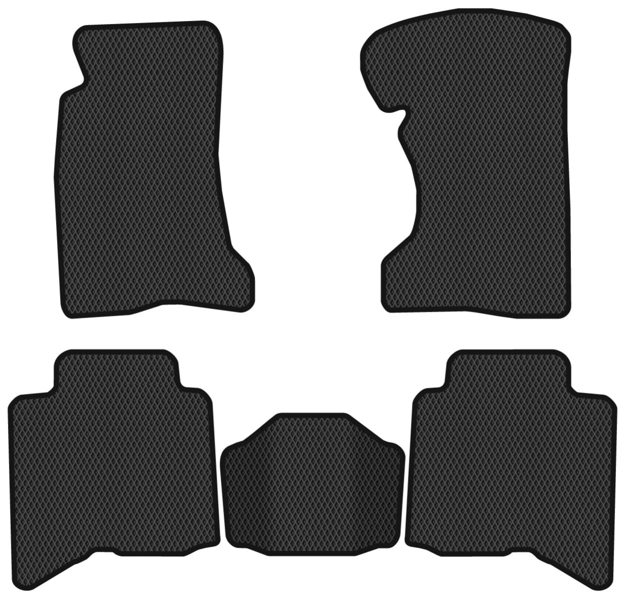 EVA коврики в салон авто EVAtech для Hover H3 Great Wall 2005 1 поколение SUV EU GL51233CB5RBB