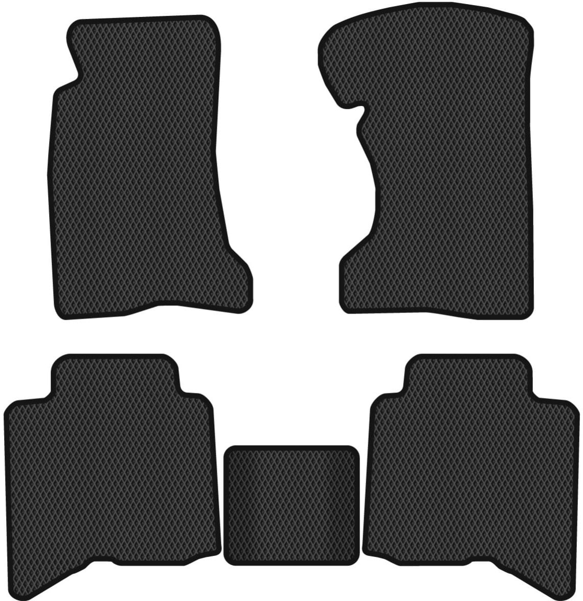 EVA коврики в салон авто EVAtech для Hover H2 Great Wall 2005 1 поколение SUV China GL52457CB5RBB