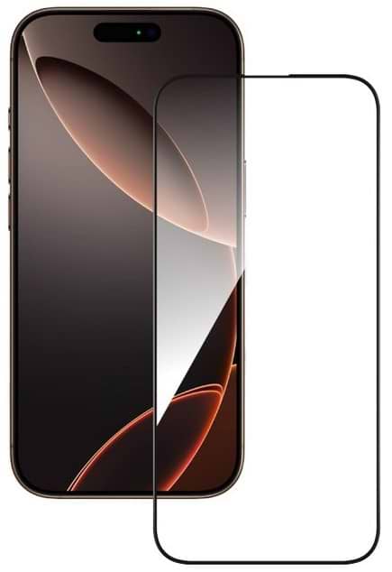 Защитное стекло для смартфона PowerPlant Full screen for Apple iPhone 16 Pro (GL604446)