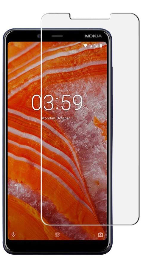 Фото - Защитное стекло для смартфона PowerPlant Nokia 3.1 Plus (GL607303)