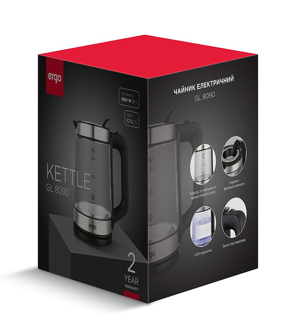 Фото - Электрический чайник Ergo GL 8090