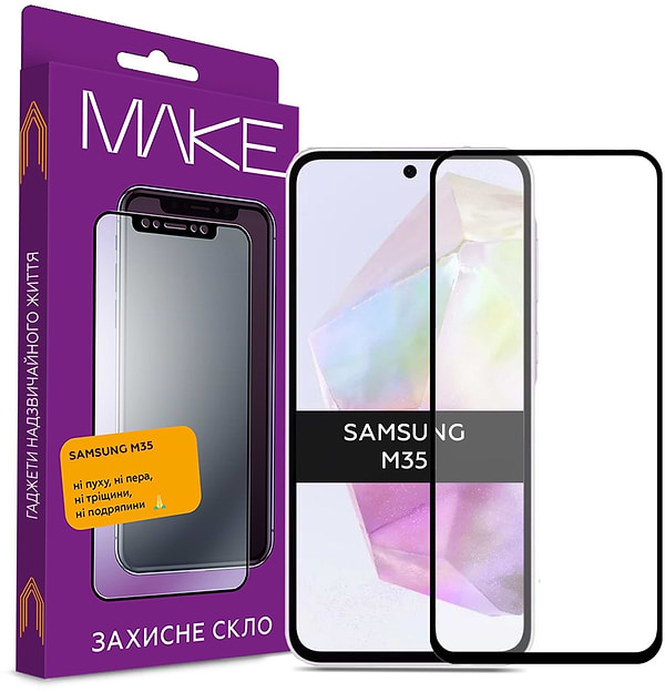 Фото - Захисне скло для смартфону MAKE FCFG Samsung M35 (MGF-SM35)
