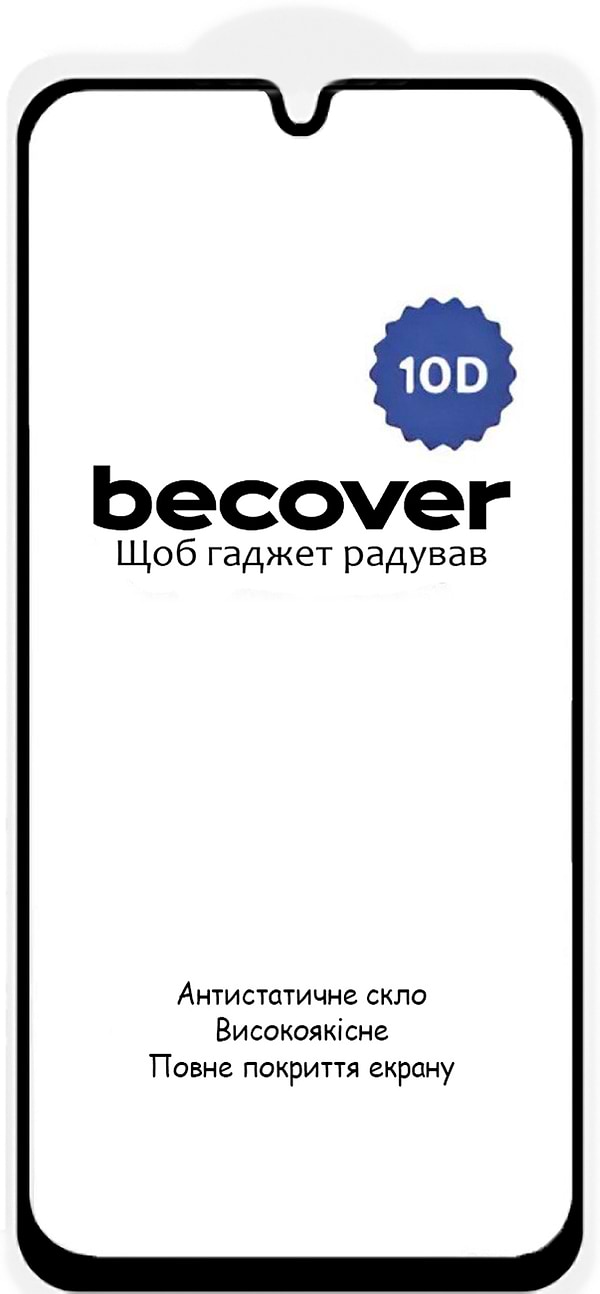 Фото - Захисне скло для смартфону BeCover for Samsung Galaxy A17 5G SM-A176 10D Black (713688)