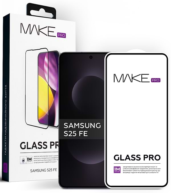 Фото - Захисне скло для смартфону MAKE Pro for Samsung S25 FE (MGP-SS25FE)