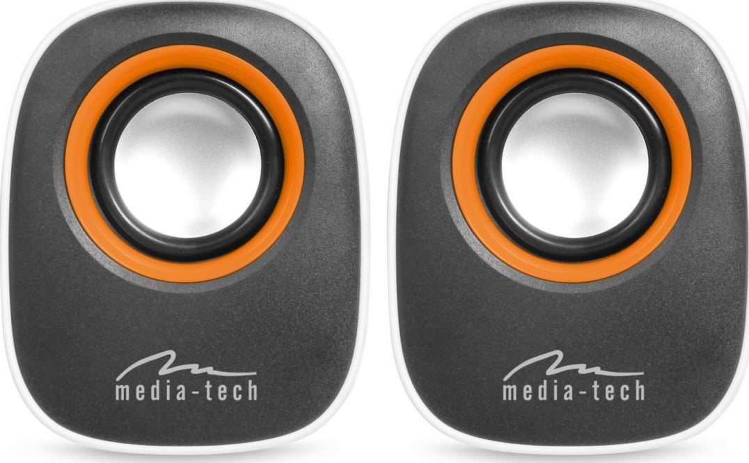 Комп'ютерна акустика компактна 2.0 Media-Tech IBO White (MT3137W)