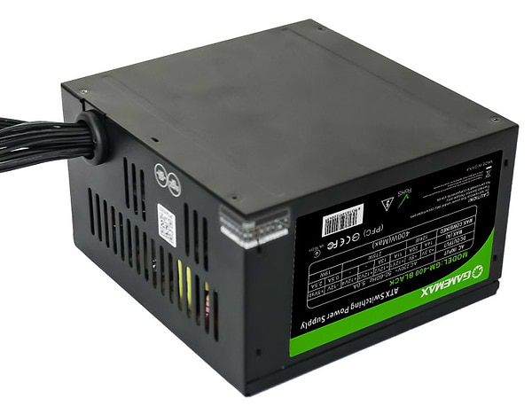 Фото - Блок питания для ПК Gamemax GM-400-8CM Black