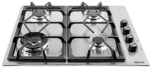 Фото - Варочная панель газовая Weilor GM W 634 SS