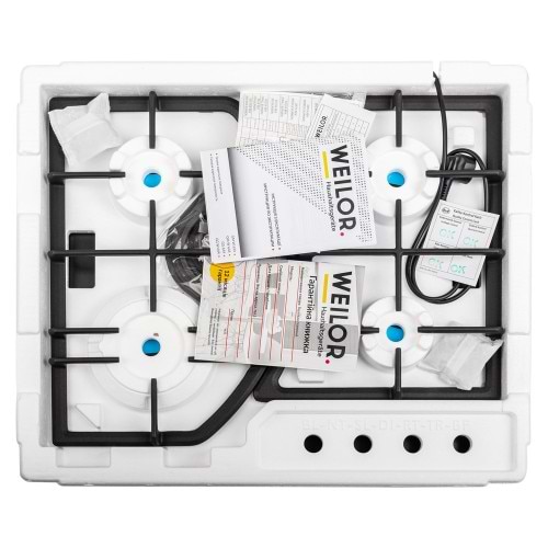 Фото - Варочная панель газовая Weilor GM W 644 BL