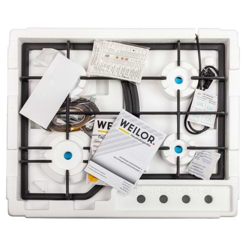Фото - Варочная панель газовая Weilor GM W 644 WH
