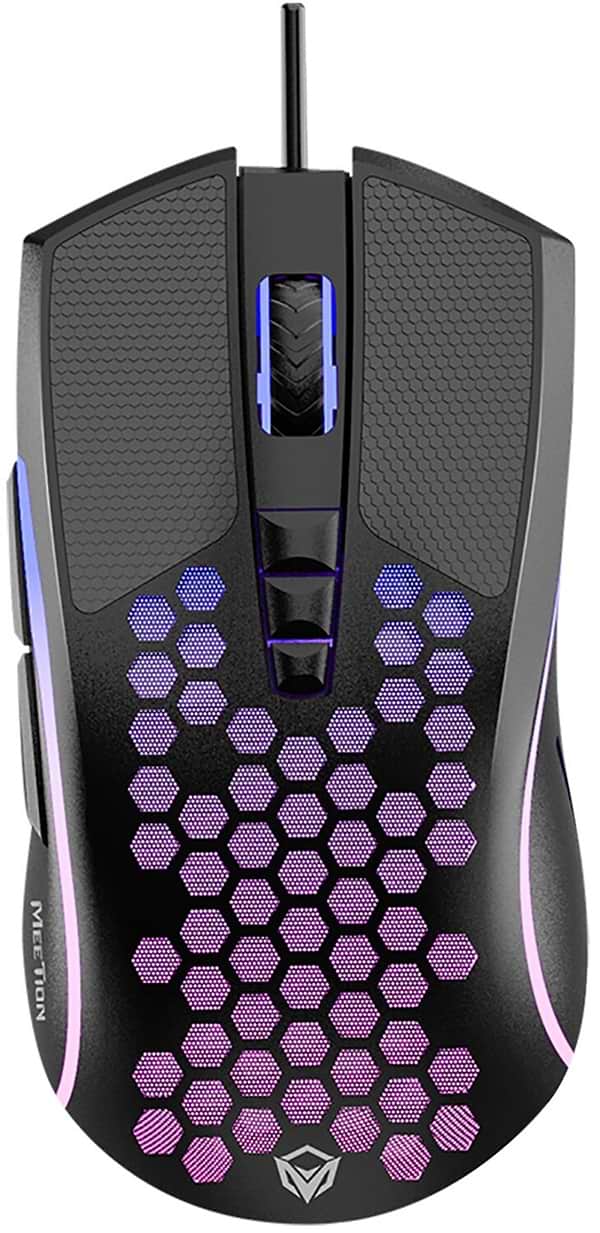 Фото - Миша дротова ігрова Meetion GM15 USB Black (MT-GM015-A)