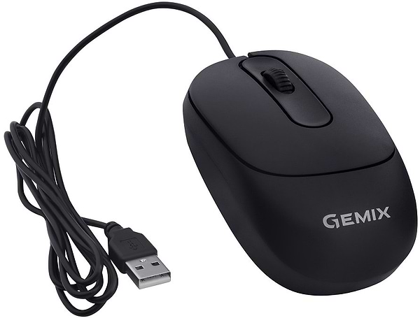 Фото - Мышь проводная Gemix GM145 Black