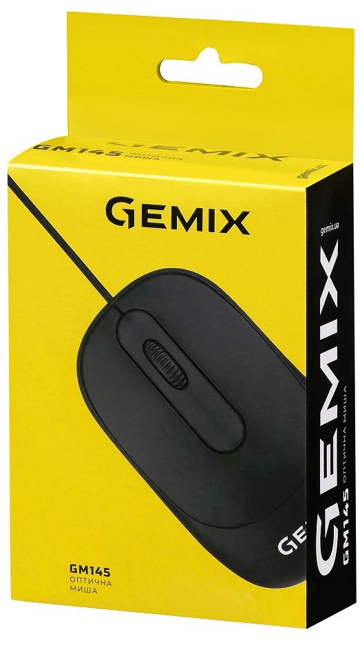 Фото - Мышь проводная Gemix GM145 Black
