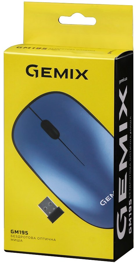 Фото - Мышь беспроводная Gemix GM195 Blue