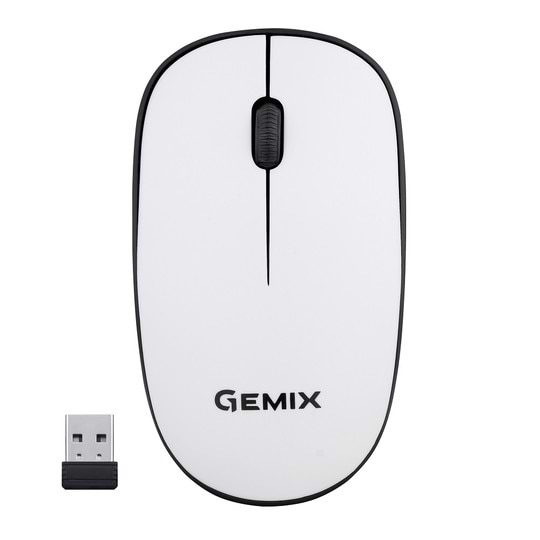 Фото - Миша бездротова Gemix GM195 Wireless White (GM195Wh)
