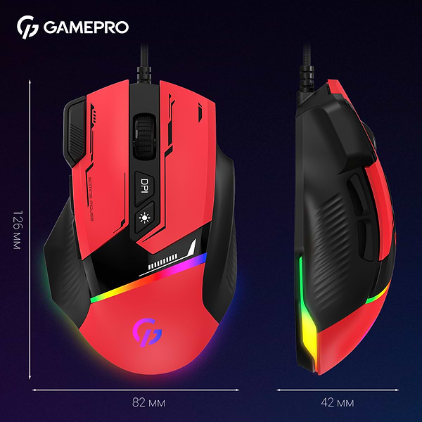 Фото - Мышь проводная игровая GamePro GM300R