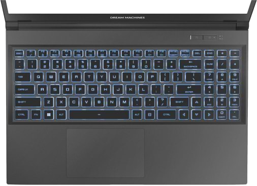 Фото - Ноутбук ігровий Dream Machines CI7-13620H (RG4060-15UA50) Black
