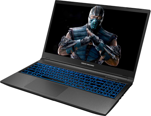Фото - Ноутбук ігровий Dream Machines CI7-13620H (RG4060-15UA50) Black