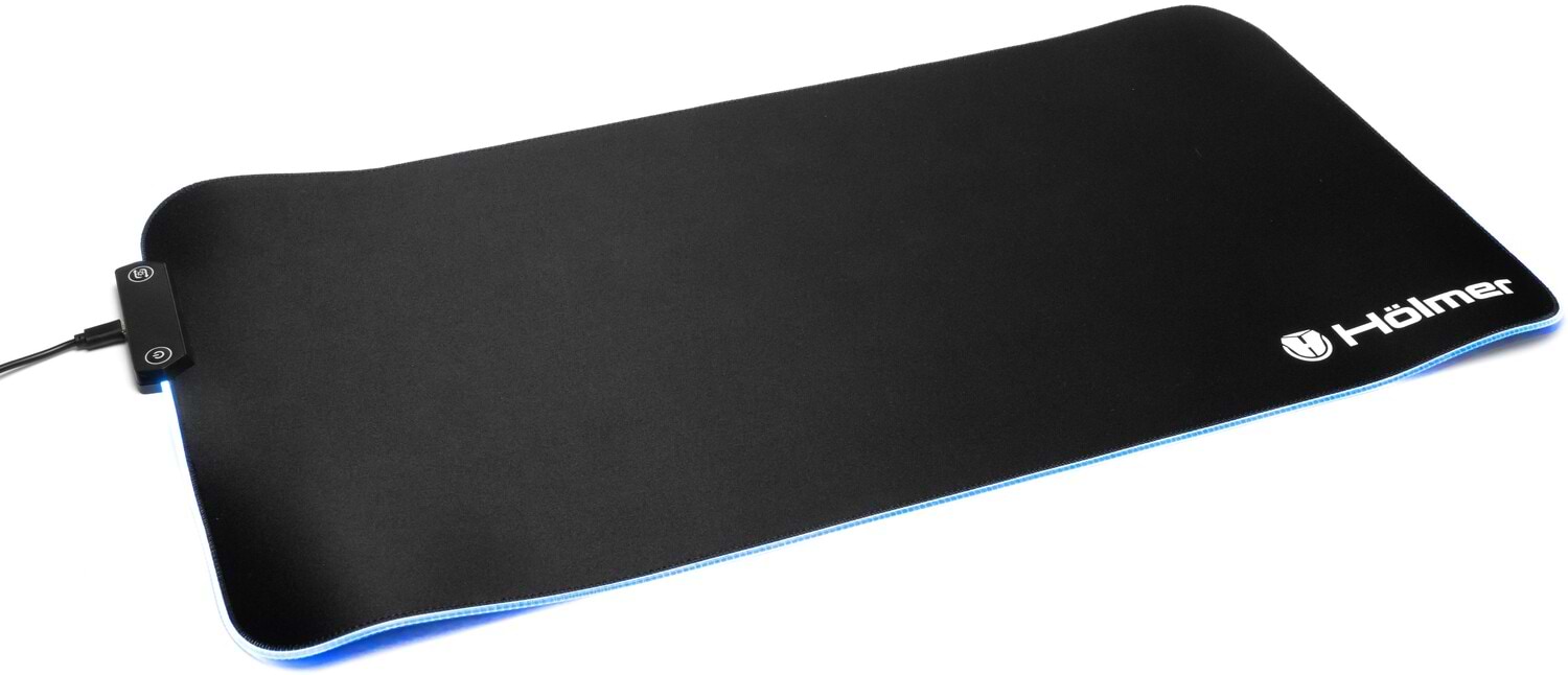 Килимок для миші  ігровий Holmer з підсвіткою 600х300х3 мм (GMP-01RGB) - Фото 1