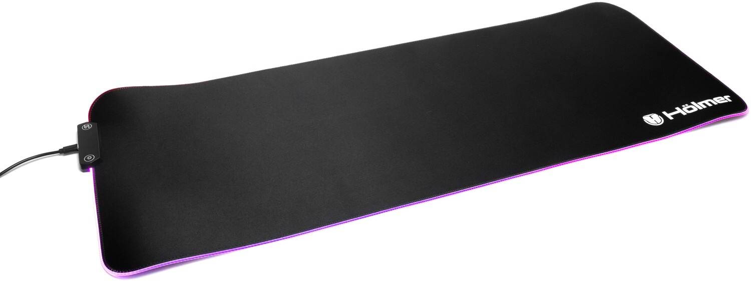 Килимок для миші  ігровий Holmer з підсвіткою 800х300х3 мм (GMP-02RGB) - Фото 1
