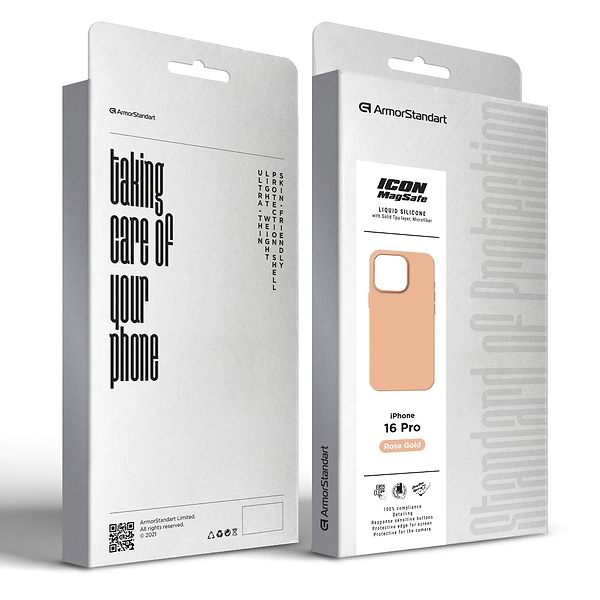 Фото - Чохол для смартфону Armorstandart ICON2 MagSafe for Apple iPhone 16 Pro Rose Gold (ARM80191)
