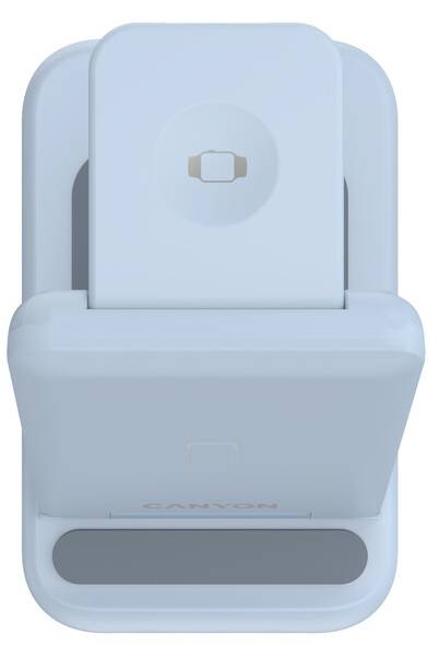 Фото - Беспроводное зарядное устройство Canyon WS-304 3 в 1 QI Blue (CNS-WCS304BL)