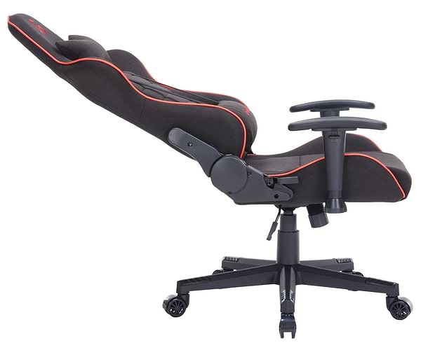 Фото - Кресло для геймеров GamePro Size L Fabric Black&Red (GC575FB)