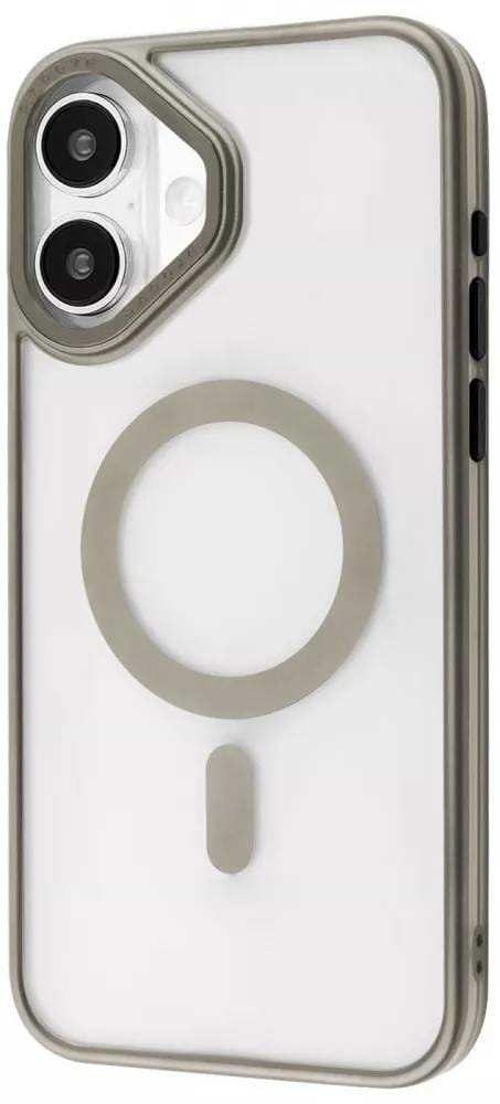 Чехол для смартфона Proove Blur Case with Magnetic Ring iPhone 16 Plus Natural Titanium (PCBCIP16PL27) - Фото 1